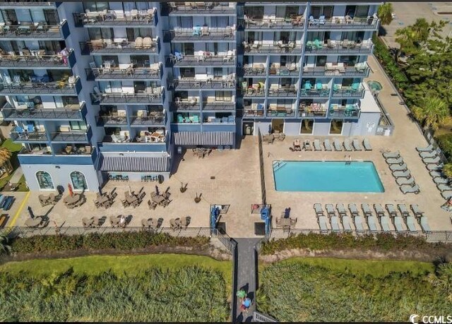 2001 S Ocean Blvd Unit 621, Myrtle Beach, SC 29577 - bird's eye view