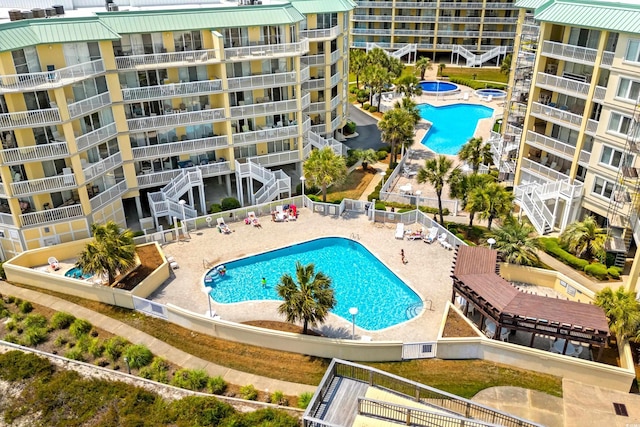 community pool featuring a patio