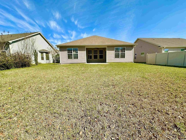 1612 Fairforest Ct, Conway, SC 29526 - rear view of property