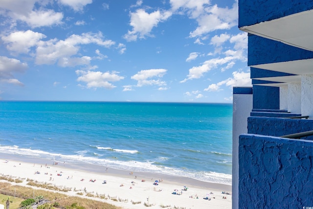 2001 S Ocean Blvd Unit 1505, Myrtle Beach, SC 29577 - water view featuring a view of the beach