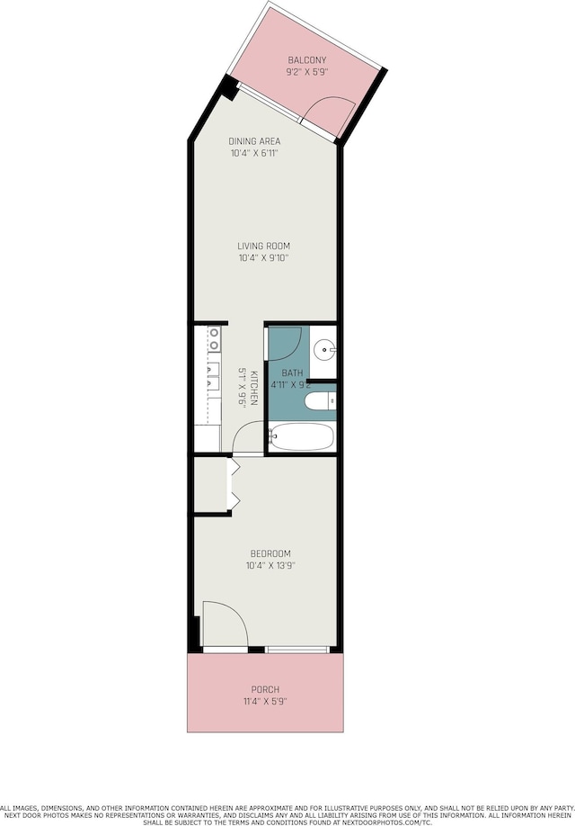 2001 S Ocean Blvd Unit 1505, Myrtle Beach, SC 29577 - floor plan