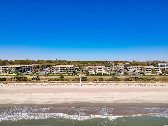 5601 N Ocean Blvd Unit C-311, Myrtle Beach, SC 29577 - bird's eye view with a view of the beach and a water view