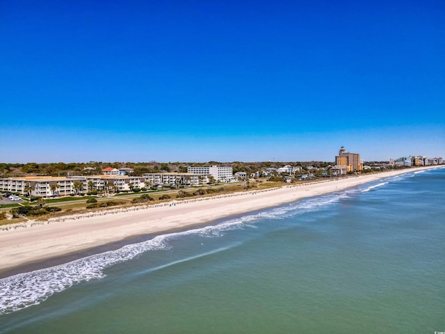 5601 N Ocean Blvd Unit C-311, Myrtle Beach, SC 29577 - bird's eye view with a beach view, a water view, and a city view