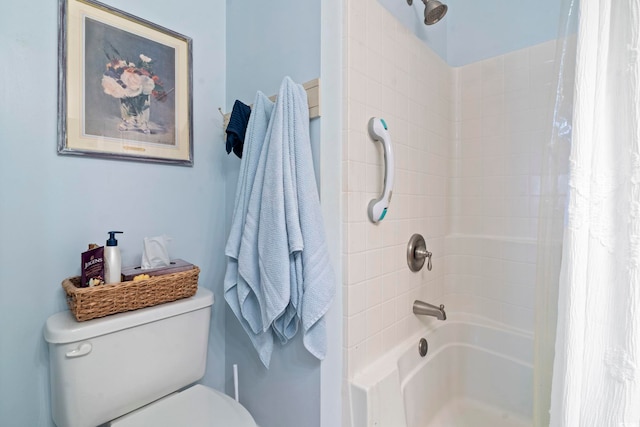 5050 Belleglen Ct Unit 102, Myrtle Beach, SC 29579 - bathroom featuring toilet and shower / bath combo