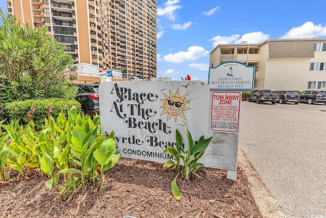 9620 Shore Dr Unit 105, Myrtle Beach, SC 29572 - view of community / neighborhood sign