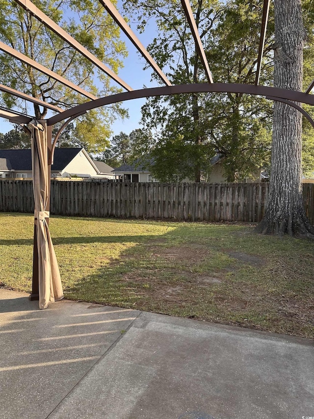 445 Saint Charles Cir, Myrtle Beach, SC 29588 - view of yard featuring a patio