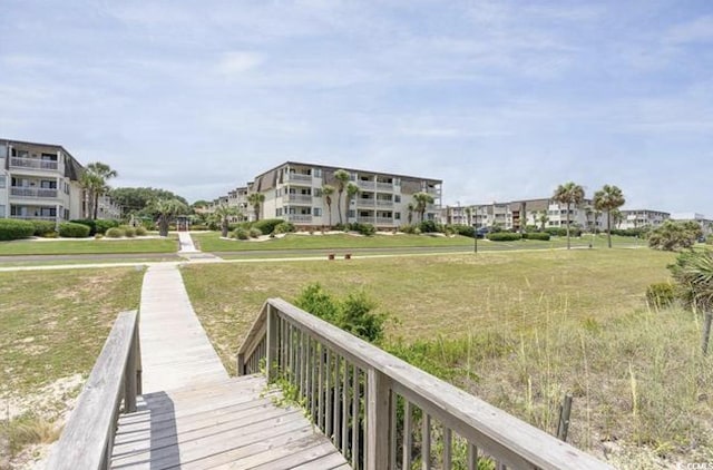 5601 N Ocean Blvd Unit 214B, Myrtle Beach, SC 29577 - view of home's community with a yard