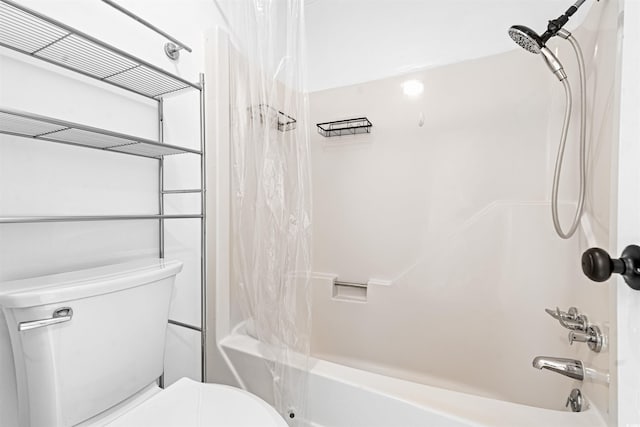 7300 Porcher Dr Unit 11, Myrtle Beach, SC 29572 - bathroom featuring toilet and shower / bath combo
