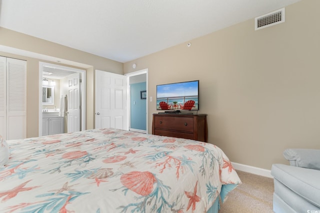501 S Ocean Blvd Unit 1006, North Myrtle Beach, SC 29582 - carpeted bedroom with baseboards and a closet