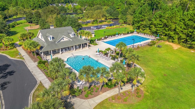 570BOTANYLOOP Murrells Inlt Unit 570, Murrells Inlet, SC 29576 - bird's eye view of a pool
