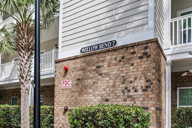 6253 Catalina Dr Unit 713, North Myrtle Beach, SC 29582 - exterior view of brick siding