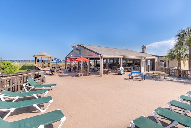 5905 S Kings Hwy Unit 439-B, Myrtle Beach, SC 29577 - view of community with a gazebo