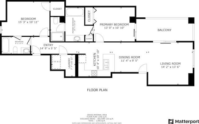 707 S Ocean Blvd Unit 602, North Myrtle Beach, SC 29582 - property floor plan