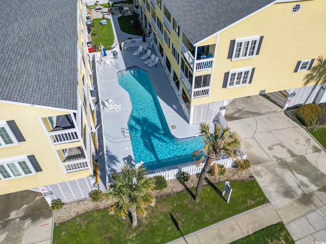 1425 N Waccamaw Dr Unit 123, Garden City Beach, SC 29576 - view of subject property featuring a pool