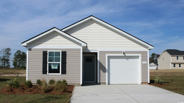 1458 Nokota Dr, Conway, SC 29526 - view of front of property with a garage and concrete driveway