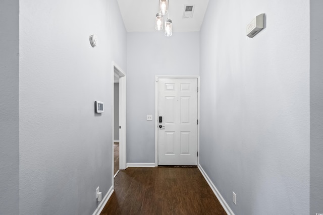4195 Wrens Xing, Little River, SC 29566 - hallway featuring wood finished floors and baseboards