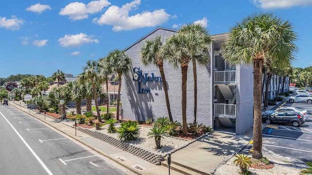 6803 N Ocean Blvd Unit 203, Myrtle Beach, SC 29572 - view of property with uncovered parking