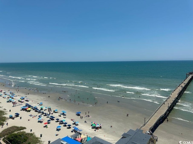 3500 N Ocean Blvd Unit 1203, North Myrtle Beach, SC 29582 - water view featuring local beach