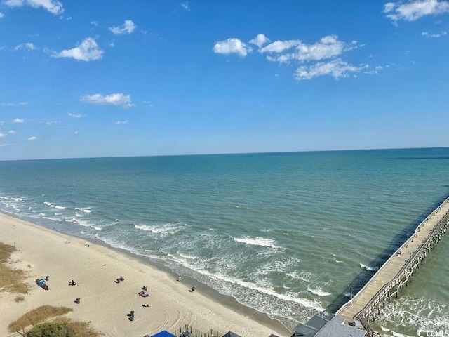 3500 N Ocean Blvd Unit 1203, North Myrtle Beach, SC 29582 - water view with local beach