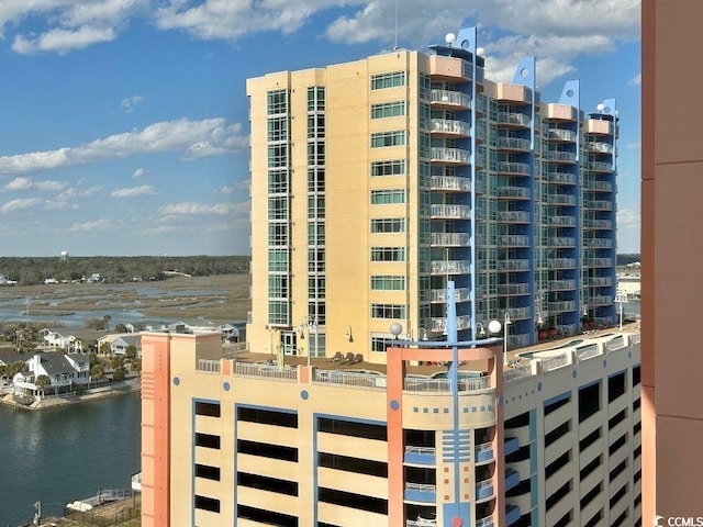 3500 N Ocean Blvd Unit 1203, North Myrtle Beach, SC 29582 - view of apartment building / complex with a water view