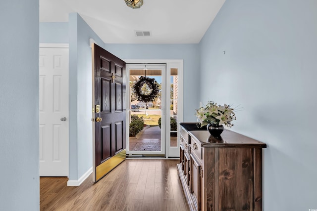 308 Dendy Ct, Myrtle Beach, SC 29579 - entrance foyer with wood finished floors and baseboards