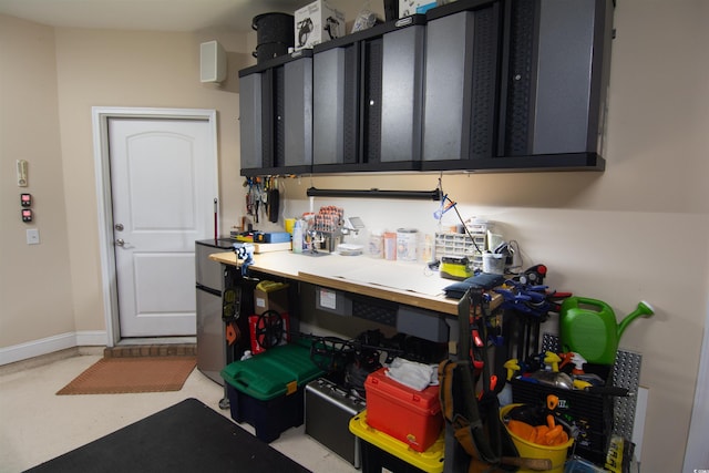408 7th Ave S, North Myrtle Beach, SC 29582 - kitchen featuring baseboards