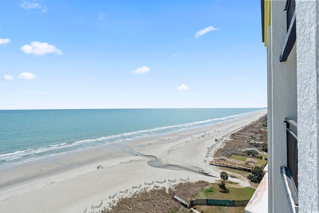 6804 Ocean Blvd N Unit 1529, Myrtle Beach, SC 29572 - water view with a beach view