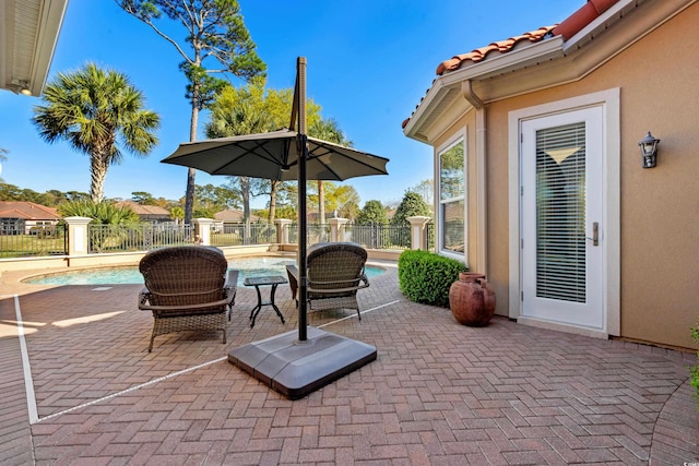 7268 Seville Dr, Myrtle Beach, SC 29572 - fenced backyard featuring a patio
