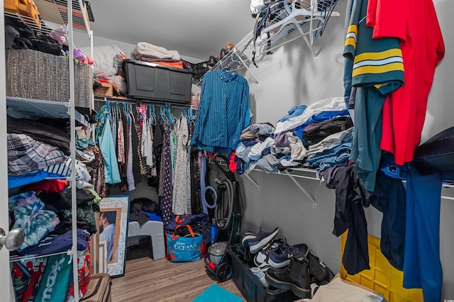 1524 Stilley Cir, Conway, SC 29526 - walk in closet featuring wood finished floors