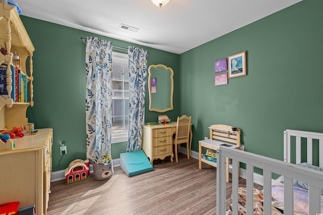 1524 Stilley Cir, Conway, SC 29526 - bedroom with wood finished floors and baseboards