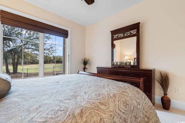 2180 Waterview Dr Unit 1024, North Myrtle Beach, SC 29582 - bedroom with carpet, access to outside, and baseboards