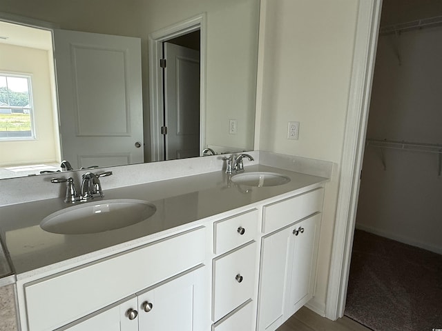 1025 Jase Dr, Longs, SC 29568 - full bath featuring double vanity and a spacious closet