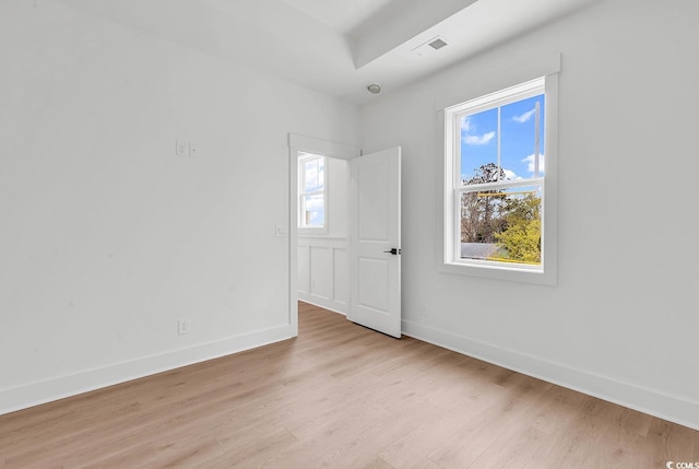 318 Vista Dr, Murrells Inlet, SC 29576 - spare room with light wood-style flooring and baseboards