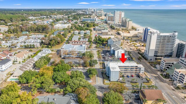 2010 S Ocean Blvd, Myrtle Beach, SC 29577 - view of urban area featuring a large body of water