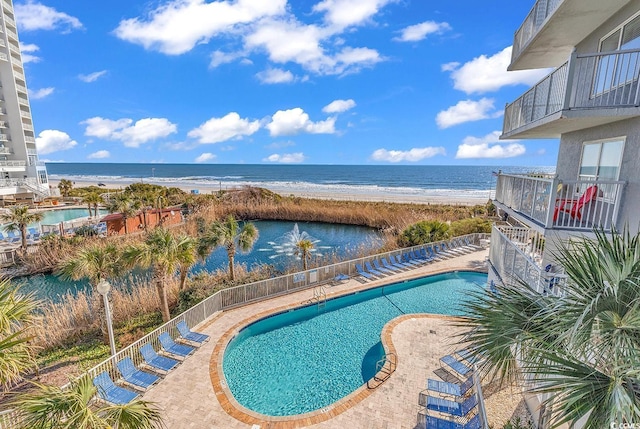 161 Sea Watch Dr Unit 614, Myrtle Beach, SC 29572 - community pool featuring view of water and beach
