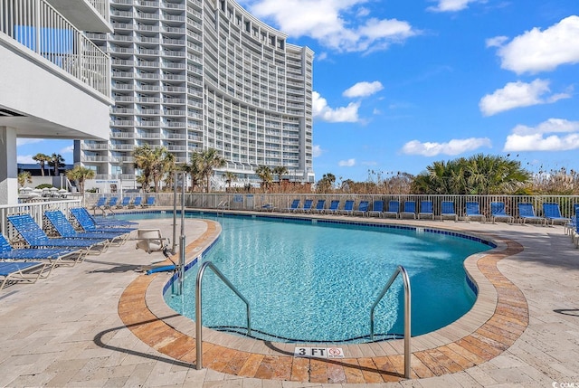 161 Sea Watch Dr Unit 614, Myrtle Beach, SC 29572 - community pool featuring a patio area