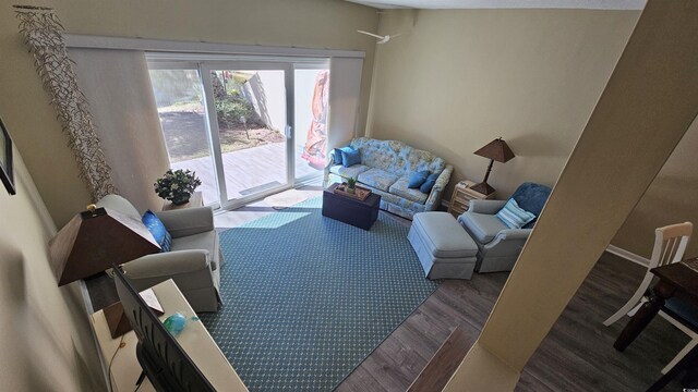 5 Gate 1 Unit 5, Calabash, NC 28467 - living room with wood finished floors