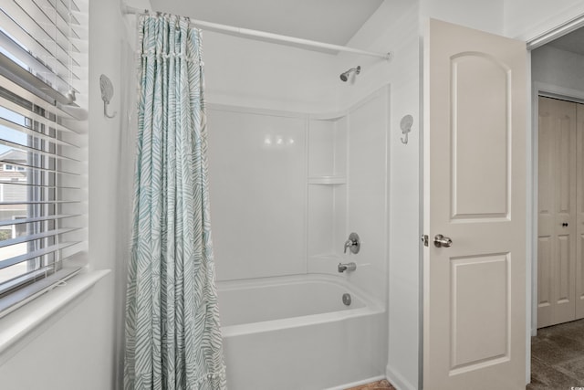 212 Machrie Loop Unit D, Myrtle Beach, SC 29588 - bathroom with shower / bath combo with shower curtain