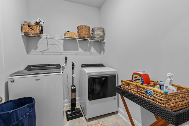1176 Harbison Cir, Myrtle Beach, SC 29579 - washroom featuring washer and clothes dryer and baseboards