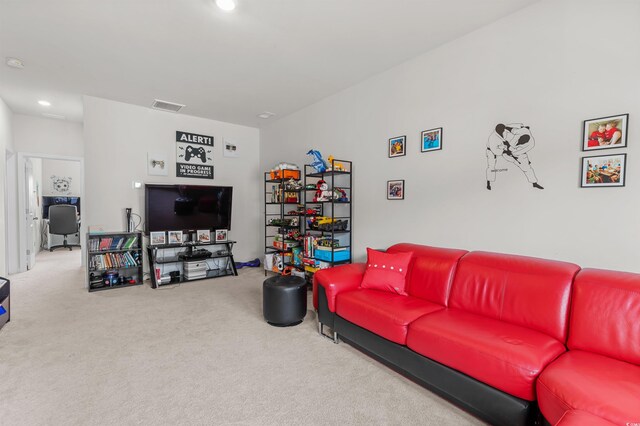 1176 Harbison Cir, Myrtle Beach, SC 29579 - carpeted living room featuring recessed lighting
