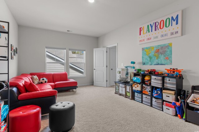 1176 Harbison Cir, Myrtle Beach, SC 29579 - recreation room featuring carpet floors and baseboards