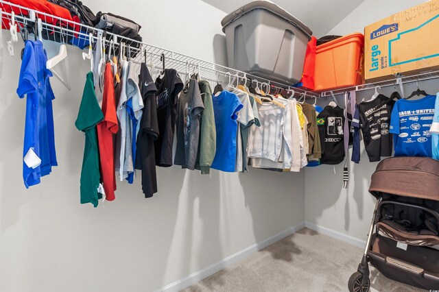 1176 Harbison Cir, Myrtle Beach, SC 29579 - spacious closet with carpet floors