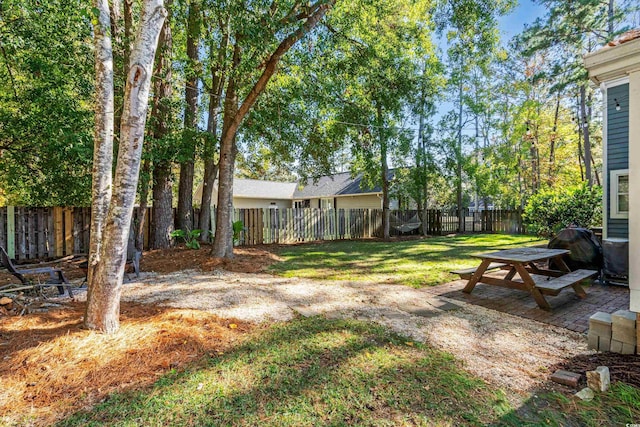 160 Shipmaster Ave, Pawleys Island, SC 29585 - view of yard featuring a patio