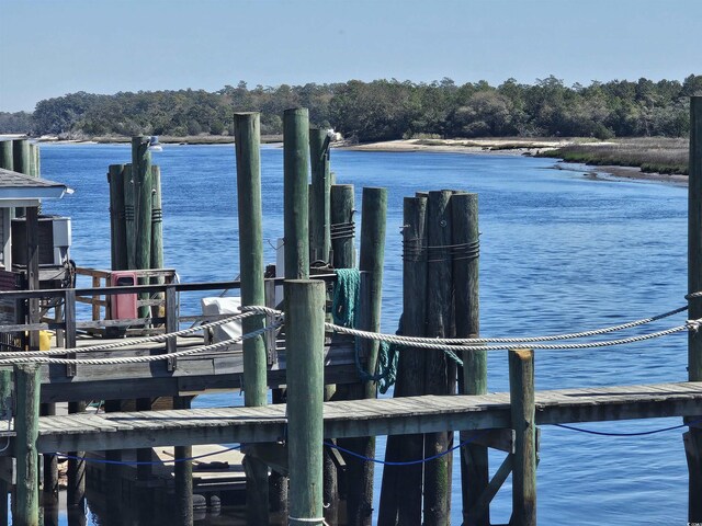 703 S 1st Ave S Unit 34D, North Myrtle Beach, SC 29582 - dock area featuring a water view