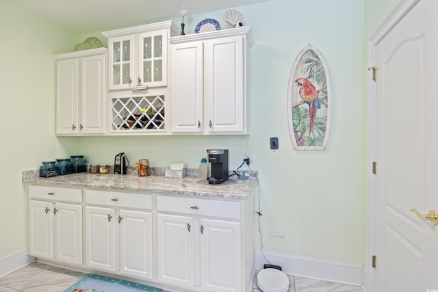 2180 Waterview Dr Unit 733, North Myrtle Beach, SC 29582 - bar with light marble finish flooring and baseboards