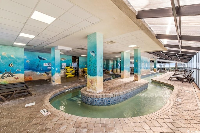 view of pool