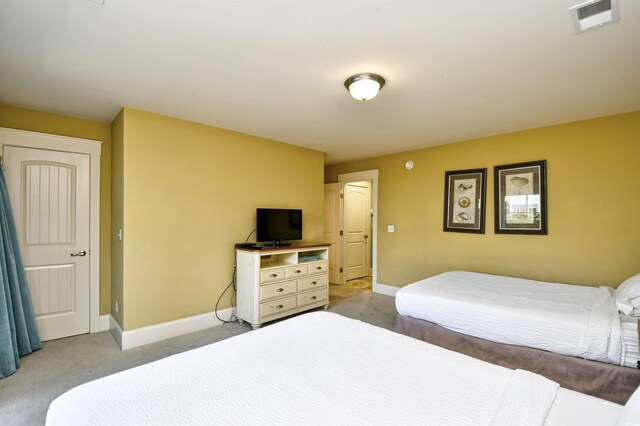 4850 Cantor Ct Unit 202, North Myrtle Beach, SC 29582 - bedroom with light carpet and baseboards