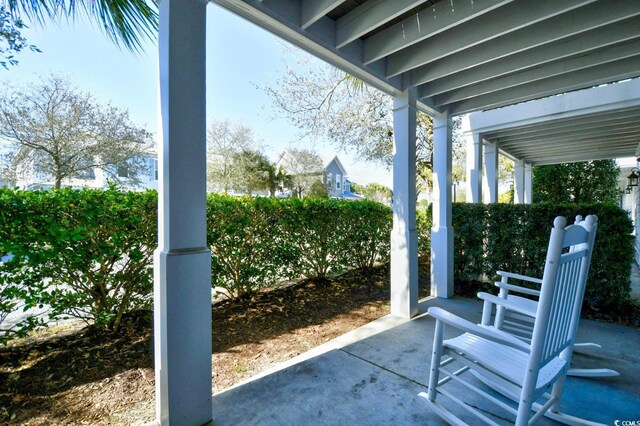 4850 Cantor Ct Unit 202, North Myrtle Beach, SC 29582 - view of porch