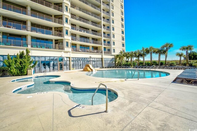 4850 Cantor Ct Unit 202, North Myrtle Beach, SC 29582 - community pool with a patio area