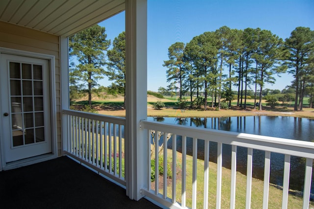 5030 Windsor Green Way Unit 203, Myrtle Beach, SC 29579 - balcony with a water view